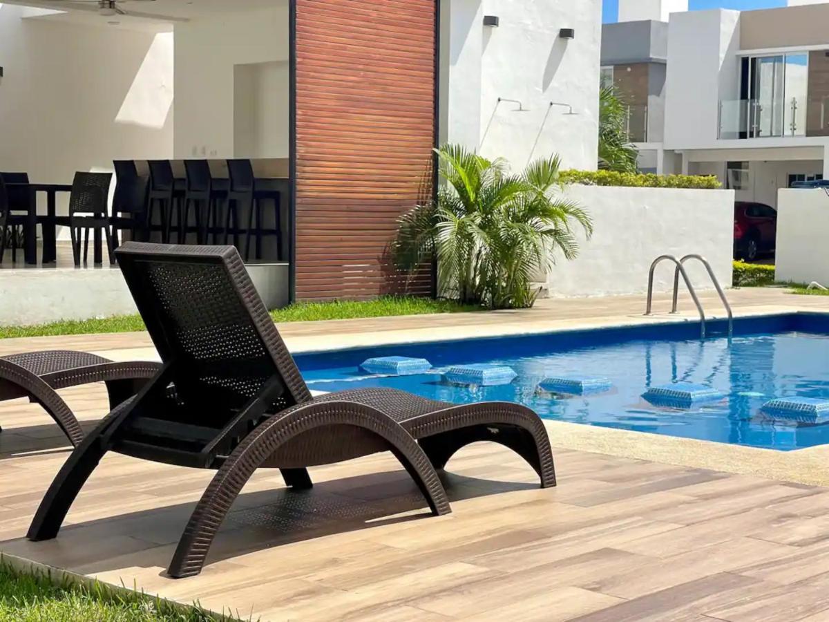 Casa Familiar Cerca De La Playa Con Terraza Privada Villa Cancun Luaran gambar