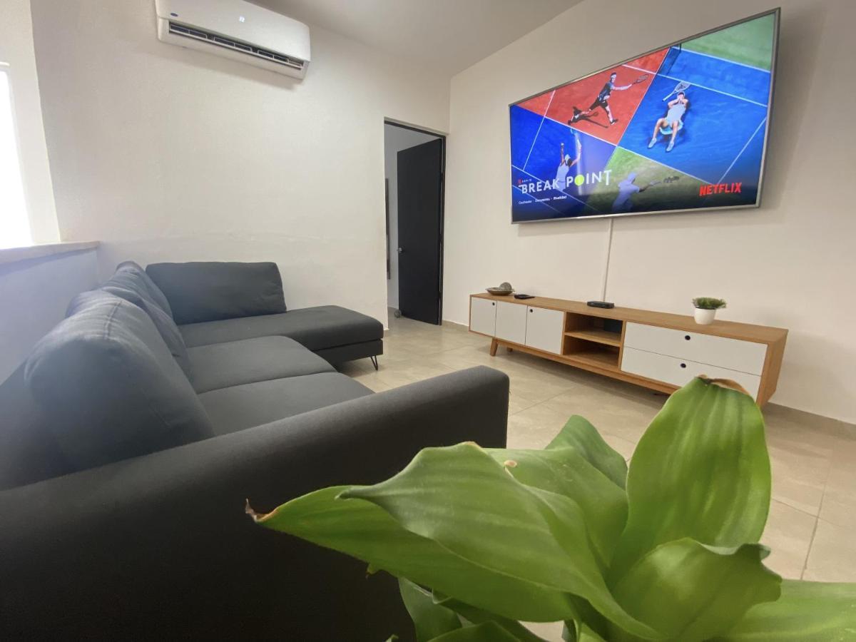Casa Familiar Cerca De La Playa Con Terraza Privada Villa Cancun Luaran gambar